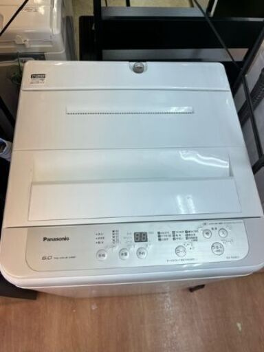 Panasonic　全自動電気洗濯機　6㎏　2019年製 お買い得品