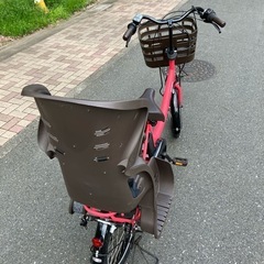 【値下げ】2024年購入　ブリヂストン BRIDGESTONE 電動アシスト自転車 Assista CSTD (アシスタ C スタンダード）20インチ 12.3Ah 内装3 段変速 T.Xチェリーローズ CC0C31の画像
