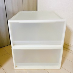 無印良品 クローゼットケース（中サイズ） 2個