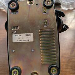 黒電話　600-A2  電話機の画像