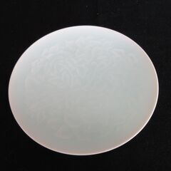 　銘々皿揃５枚（青白磁　快山窯）	直径13.5cm×高さ2cm				の画像