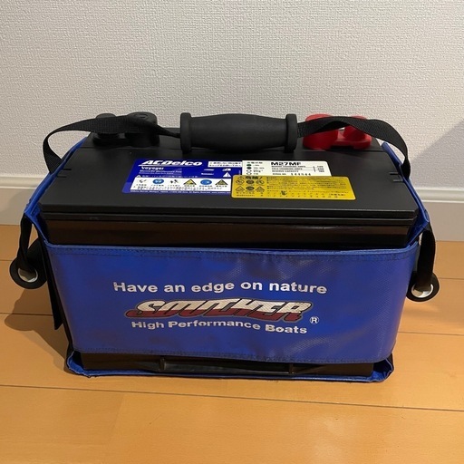 ACデルコ　ボイジャー　
ディープサイクルバッテリー　M27MF  サウザー　バッテリーキャリー付