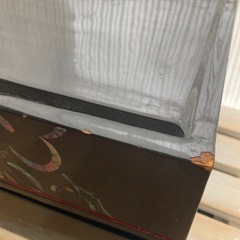 年代物　重箱　二段重　木製　琉球漆器　螺鈿　夜光貝　の画像