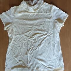 レース襟Tシャツ
