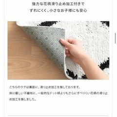 ラグ 洗える ラグマット 夏ラグ 夏用ラグ おしゃれ 北欧 正方形 床暖房 オールシーズン シャギーラグ カーペット モロッカン ベニワレン モノトーン 滑り止め リビング センターラグ らぐ 柄 ホットカーペット対応 モロッカンデザインラグの画像