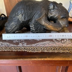 木彫り　熊　北海道民芸品