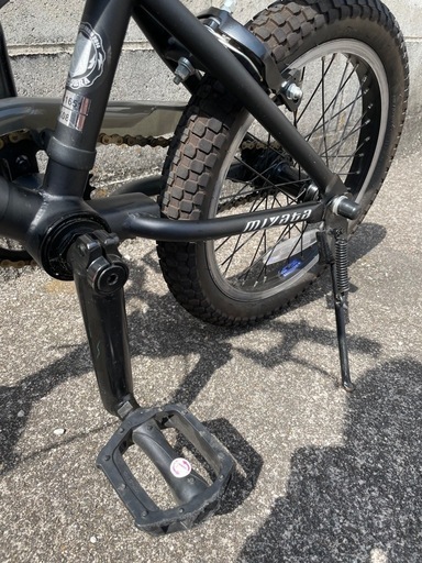 ミヤタ AirCOBRA 16（マッドブラック OK08） キッズ 子供 BMX
