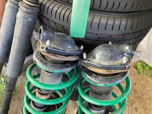 10系アルファード 純正TEMS付ショック TEIN S.TECHエステク ダウンサスセット 30系エスティマにも