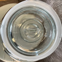 ガラスジャー(米びつ) ニトリ　の画像