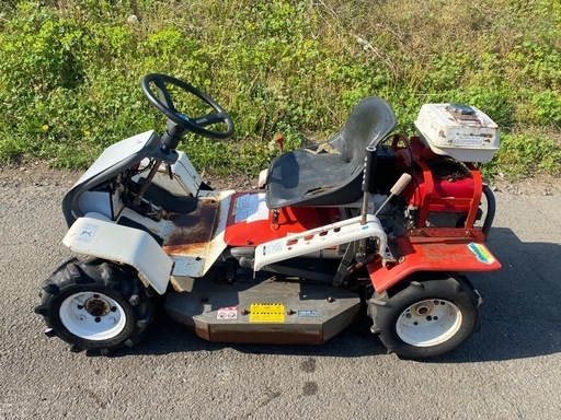 商談中　
オーレック　乗用草刈機　ラビットモア　RM80JD バッテリー新品