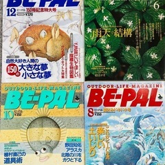 1990年代のアウトドア雑誌BE-PALの画像