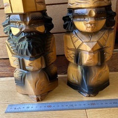 アイヌ　木彫り　ニポポの画像