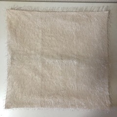 2点セット クッションカバー ホワイトの画像