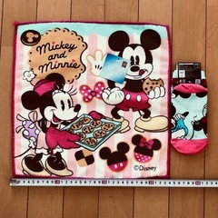 【新品】ミッキーマウスのタオル＆ソックスの画像