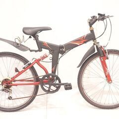 ブランド不明 年式不明 26インチ 折り畳み自転車