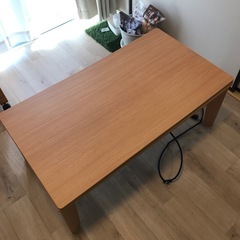 1人用小型こたつの画像