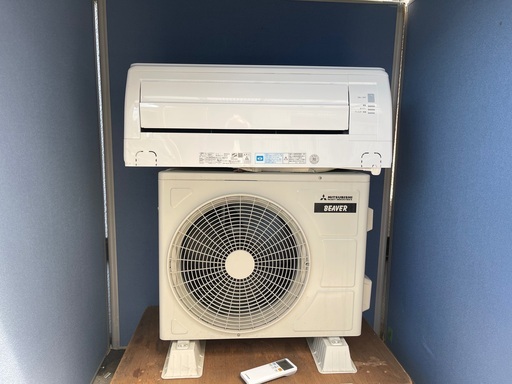 ✳️ 地域限定工事費無料✳️⭕️①三菱ビバー 10-12畳 / 202２年/ 冷2.8kw 暖3.6kw 　高圧洗浄殺菌すみ