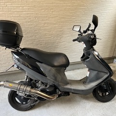 スズキ　アドレス125K9 グリップ、シートヒーター付の画像