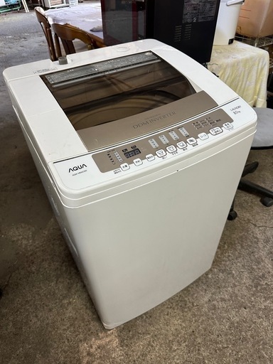 AQUA全自動電気洗濯機AQW-V800C (アコードカンパニー) 桜井の