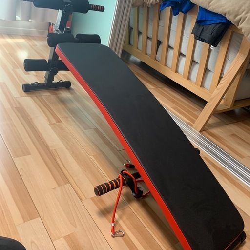 シットアップベンチ マット 8角ダンベル（10kg×2） セット