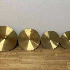 シンバル 3種（４枚）セットの画像