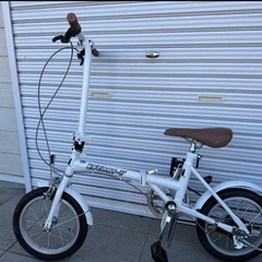 FOLDINGBIKE 折りたたみ自転車　　14インチ　　新品の画像
