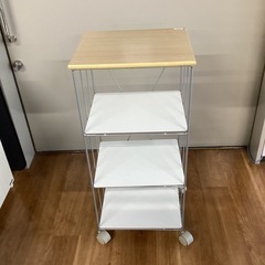 キッチンワゴン【町田市再生家具】　250309の画像