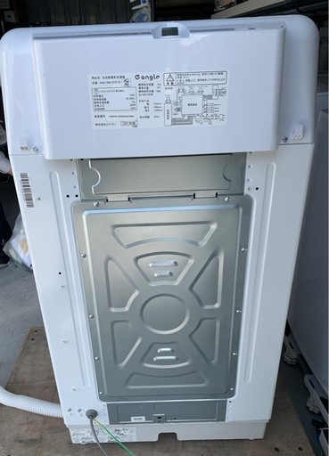 新着☝️】7kg 洗濯機_エディオン e angle _ANG-WM-B70-W_2021年製＊西