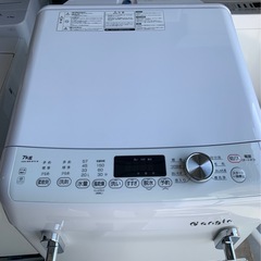 新着☝️】7kg 洗濯機_エディオン e angle _ANG-WM-B70-W_2021年製＊