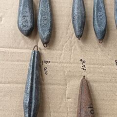 釣り用　オモリ１２０号〜70号の画像