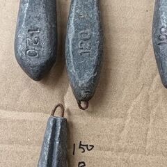 釣り用　オモリ１２０号〜70号の画像