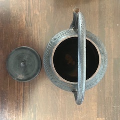 南部鉄器　骨董品　昔の鉄瓶　南部鉄瓶　ヤカン　お茶　ヴィンテージの画像