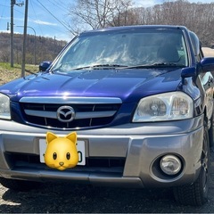 マツダ　トリビュート  車検令和7年10月　キッチンカー、トラッ...