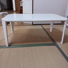 折り畳み式テーブル　白