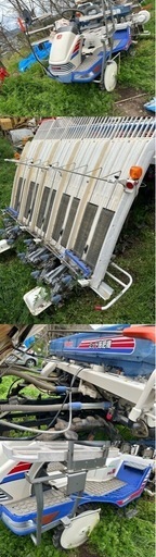 イセキ 5条植え 田植機 PG5