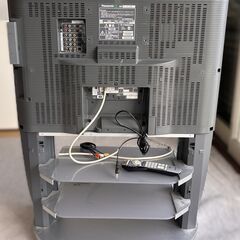 Panasonic 液晶テレビ TH-32LX600 テレビ台 リモコン付き 2006年製 動作確認済の画像