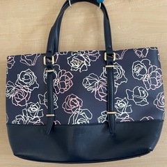 rienda  花柄　トートバッグ　A4