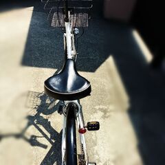使用浅！乗って帰れます。オートライト６段変速27インチ自転車の画像