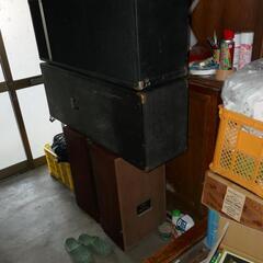 無料・中古スピーカー2組の画像