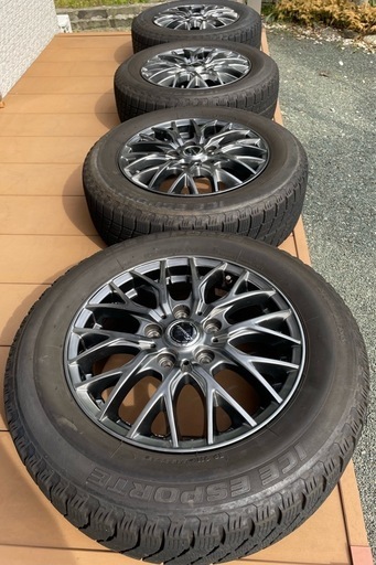 お話中　【早い者勝ち‼︎超〜お買得‼︎】安心のブリヂストン2021年製　アイスエスポルテ195/65/15洗浄‼︎屋内保管‼︎PDF114.3 6J ET53ミニバン用スタッドレス ^_^