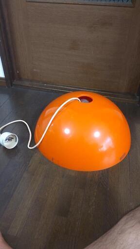 ⭐️早い物勝ち♪昭和レトロ♪オレンジ色♪天井照明♪ペンダント