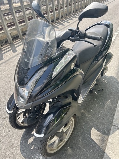 【値下げ‼️】トリシティ125 普通免許　側車付軽二輪登録 自賠責付き！SE82J