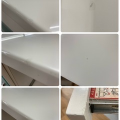 S205 ⭐ マルミツ キッチンカウンター レンジ台 幅105cm USEDの画像