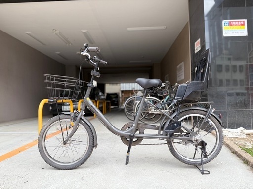 子供乗せ　2人　自転車