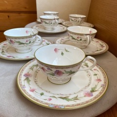 未使用　美品！ノリタケ　カップ＆ソーサー６客