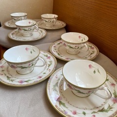 未使用　美品！ノリタケ　カップ＆ソーサー６客の画像