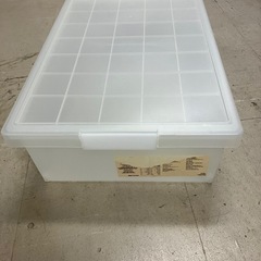 Y2504-771 無印良品 キャリーボックスロック付・大 キズ...