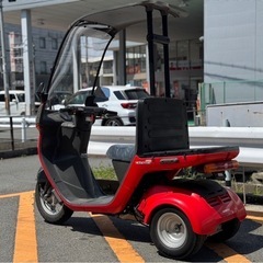 【美車•機関良好】ホンダ ジャイロキャノピー TA03 レッド【配送•当日納車可能】の画像
