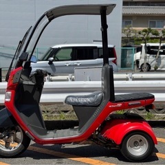 【美車•機関良好】ホンダ ジャイロキャノピー TA03 レッド【配送•当日納車可能】の画像