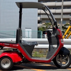 【美車•機関良好】ホンダ ジャイロキャノピー TA03 レッド【配送•当日納車可能】の画像